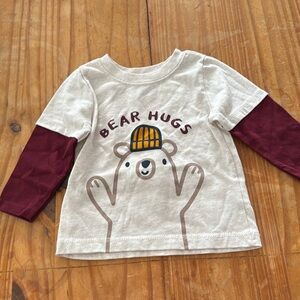 Long sleeve shirt.3-6 months